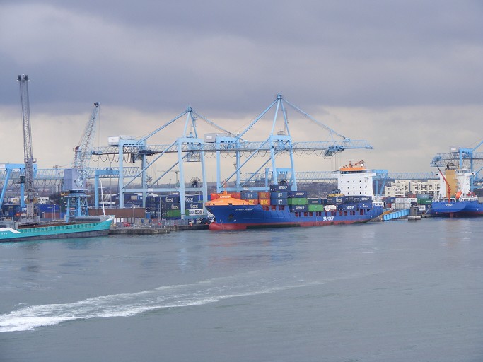 Dublin-Port Site of the SafePort initial sea trials